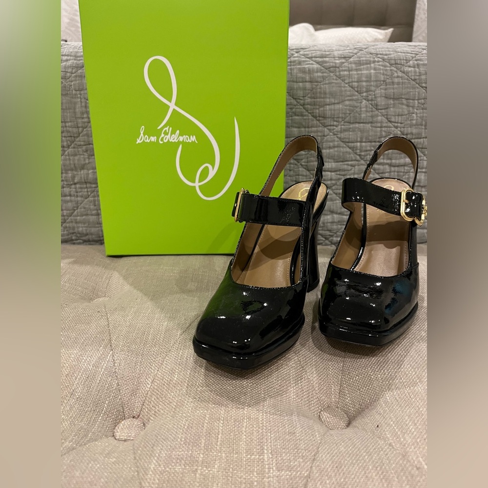 MARY JANE SLING BACK HEEL